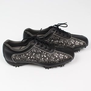 footjoy floral golf shoes